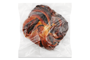 Булочка Равлик з шоколадною пастою з смаком апельсину 250г плівка Міра 22