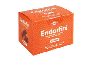 Цукерки фруктово-горіхові неглазуровані натуральні без доданого цукру Курага Endorfini Пригощайся к/у 260г