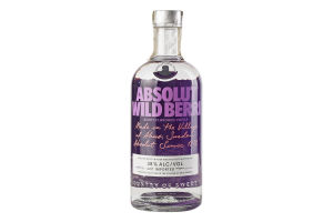 Водка 700мл 38% ароматизированная со вкусом диких ягод Wild berri Absolut бут