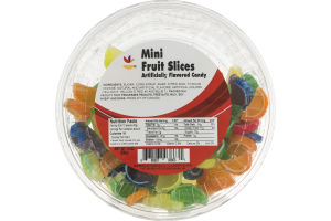 Ahold Mini Fruit Slices Candy