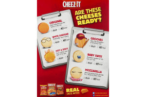 Cheez-It Baked Snack Crackers Original