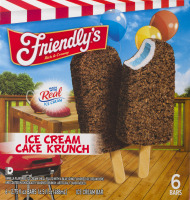 Friendly's Ice Cream Bars Ice Cream Cake Krunch - 6 CT