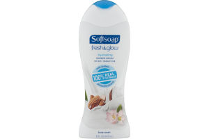 Softsoap Fresh & Glow Hydrating Body Wash Almond & Coconut