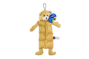 Companion Loofa Squeaky Mat Plush Dog Toy