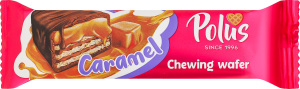Батончик вафельний Toffee&Caramel Mix Polus м/у 30г