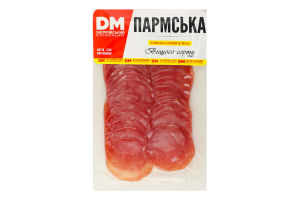 Ковбаса нарізка Пармська Дніпровський м'ясокомбінат с/в в/с кг