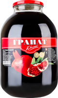 Сок гранатовый с сахаром Квант с/б 3л