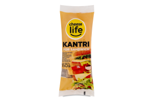 Продукт білково-жировий Cheese Life Kantri 0,15кг брусок флоу-пак