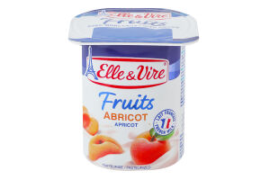 Десерт молочный 2.3% с абрикосом Fruits Elle&Vire ст 125г