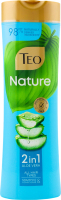 Шампунь д/волосся TEO 350мл Nature Aloe Vera И742 Болгарія
