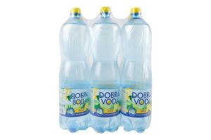 Напиток безалкогольный сильногазированный на вкусо-ароматических добавках со вкусом лимона Добра вода п/бут 1.5л