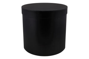 Коробка подарункова чорна кругла 20*20см НК-86 Екстрафікс