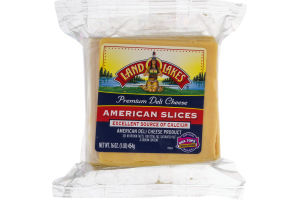 Land O'Lakes Premium Deli Cheese American Slices Yellow