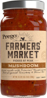 Prego Farmers' Market™ Mushroom Sauce, 23.5 oz.