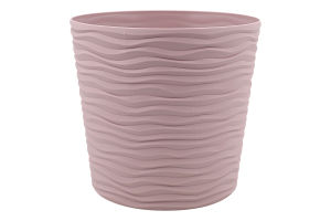 Горщик д/квітів Фьюжн 1,6л фрезія з вставкою низький d16*14,5см арт115087 Алеана