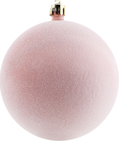 Прикраса ялинкова Куля Оксамит 100мм 31045