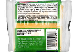 SE Grocers Singles American - 16 CT