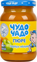 Пюре для детей от 4мес Тыква-Яблоко Чудо-Чадо с/б 170г