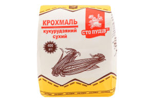 Крохмаль кукурудзяний сухий Сто пудів м/у 400г