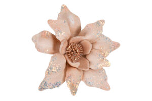 Підвіска новорічна Різдвяник мокко 16см КМ