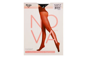 Колготки жіночі Nova Elegant 40 чорний р.3