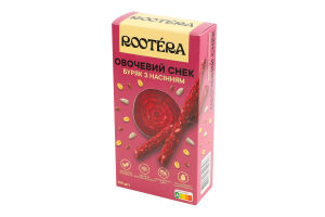 Снек овощной Свекла с семенами Rootera к/у 100г