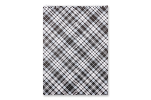 Блокнот Shotlandka А4 клітинка на пружині картонна обкладинка 48аркушівBuromax