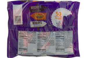 HERSHEY'S Halloween Candy Snack Size Assortment, 50-Piece Bag