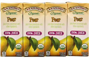 R.W. Knudsen Family Organic Juice Pear - 4 CT