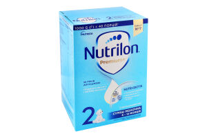 Суміш молочна суха для дітей від 6 до 12міс 2 Premium+ Nutrilon к/у 1кг
