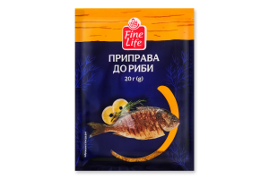 Приправа до риби Fine Life м/у 20г