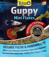Корм д/риб Tetra Guppy Flakes 12 г пластівці для гупі 193741