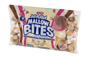 Kraft jet-puffed mallow bites Ice Cream cone marshmallows (600699001977)