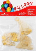 Набір кульок латексних з конфеті 5шт