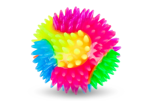 Іграшка-пищалка для собак М'яч іголчатий 7,5см