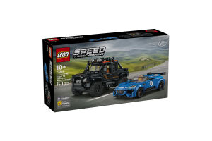 Конструктор для дітей від 10років №77264 Jaguar F-type&Land Rover defender classic Speed champions Lego 740ел