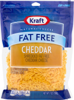Kraft Natural Cheese Shredded Fat Free Cheddar