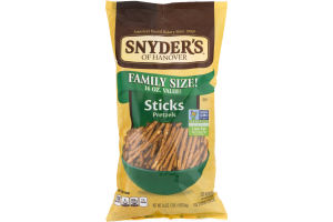 Snyder's of Hanover Family Size Sticks Pretzels