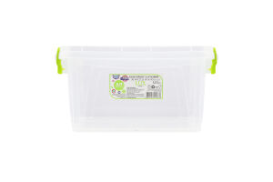 Контейнер пищевой 1.5л 212х141х105мм №04 Lux Ал-Пластик 1шт