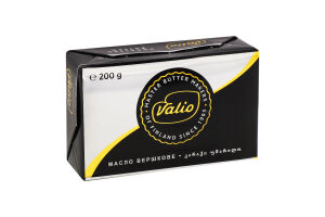 Масло 82% сливочное несоленое Valio м/у 200г