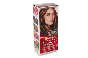 Крем-краска для волос Color Sensation Золотисто-каштановый №6.35 Garnier