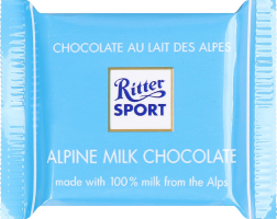 Шоколад Ritter Sport молочний міні