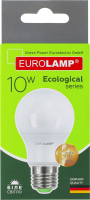 Лампа світлодіодна 10W E27 4000K Ecological Eurolamp 1шт