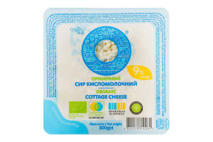 Творог 9% органический Organic Milk п/у 300г