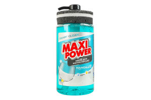 Средство для мытья посуды для посуды из стекла, пластмассы, фарфора с ароматом яблоко-груша Nanomatic Maxi Power 1л