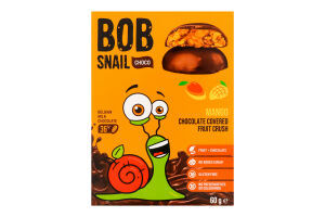 Конфеты в молочном шоколаде Mango Bob Snail к/у 60г
