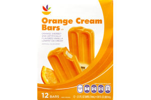 Ahold Orange Cream Bars - 12 CT