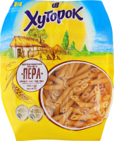 Изделия макаронные трубчатые Перья Хуторок м/у 800г