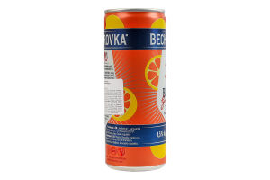 Напиток слабоалкогольный 250мл 4.5% газированный с Бехеровкой, лимонадом и тоником Грейпфрут Beton Becherovka ж/б