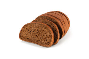 Хліб половинка в нарізці Житній Добрий м/у 0.34кг